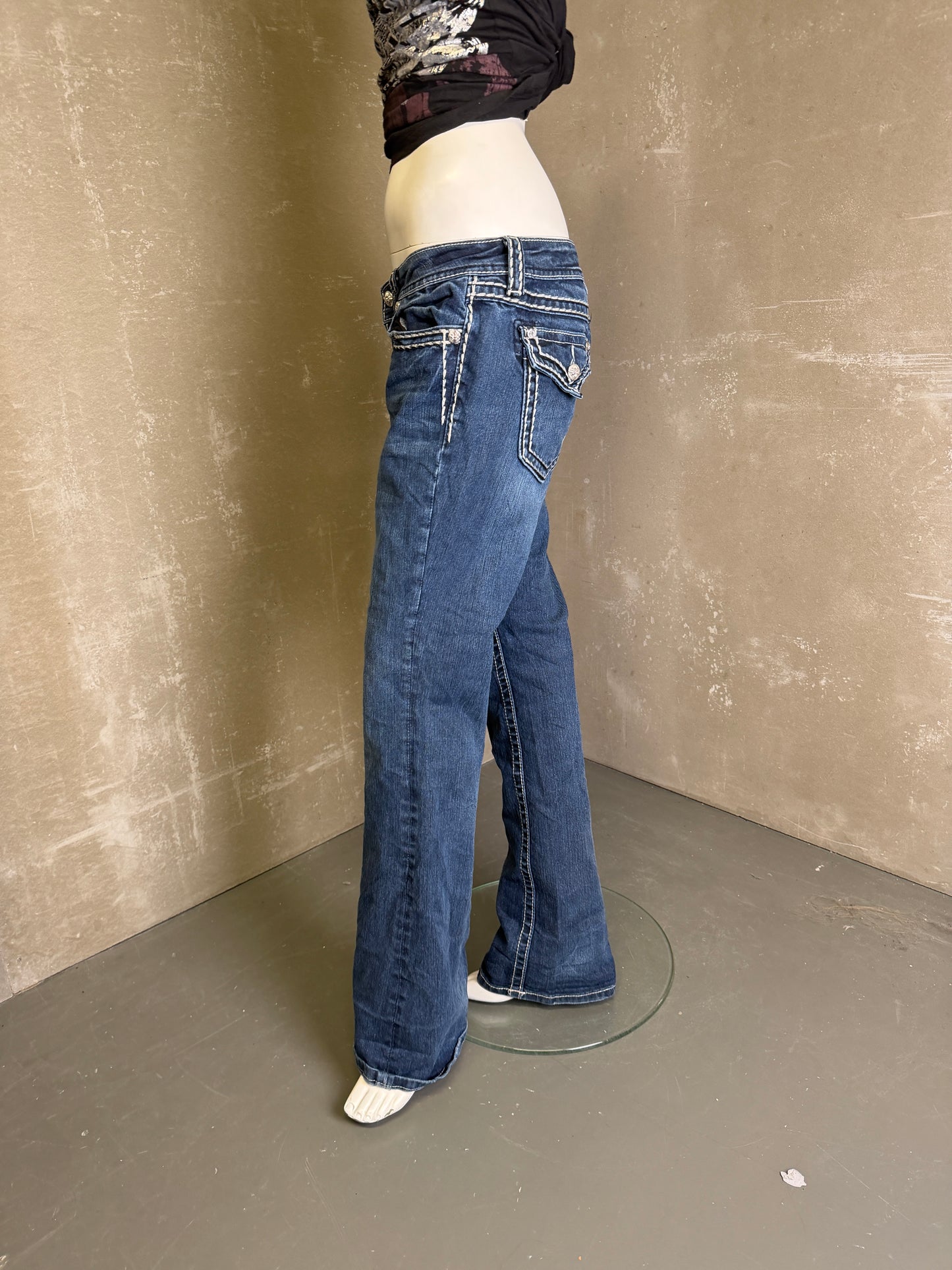 Buxur Útvíðar Miss Me