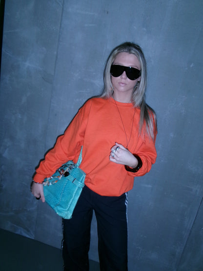 HÁSKÓLAPEYSA APPELSÍNUGUL