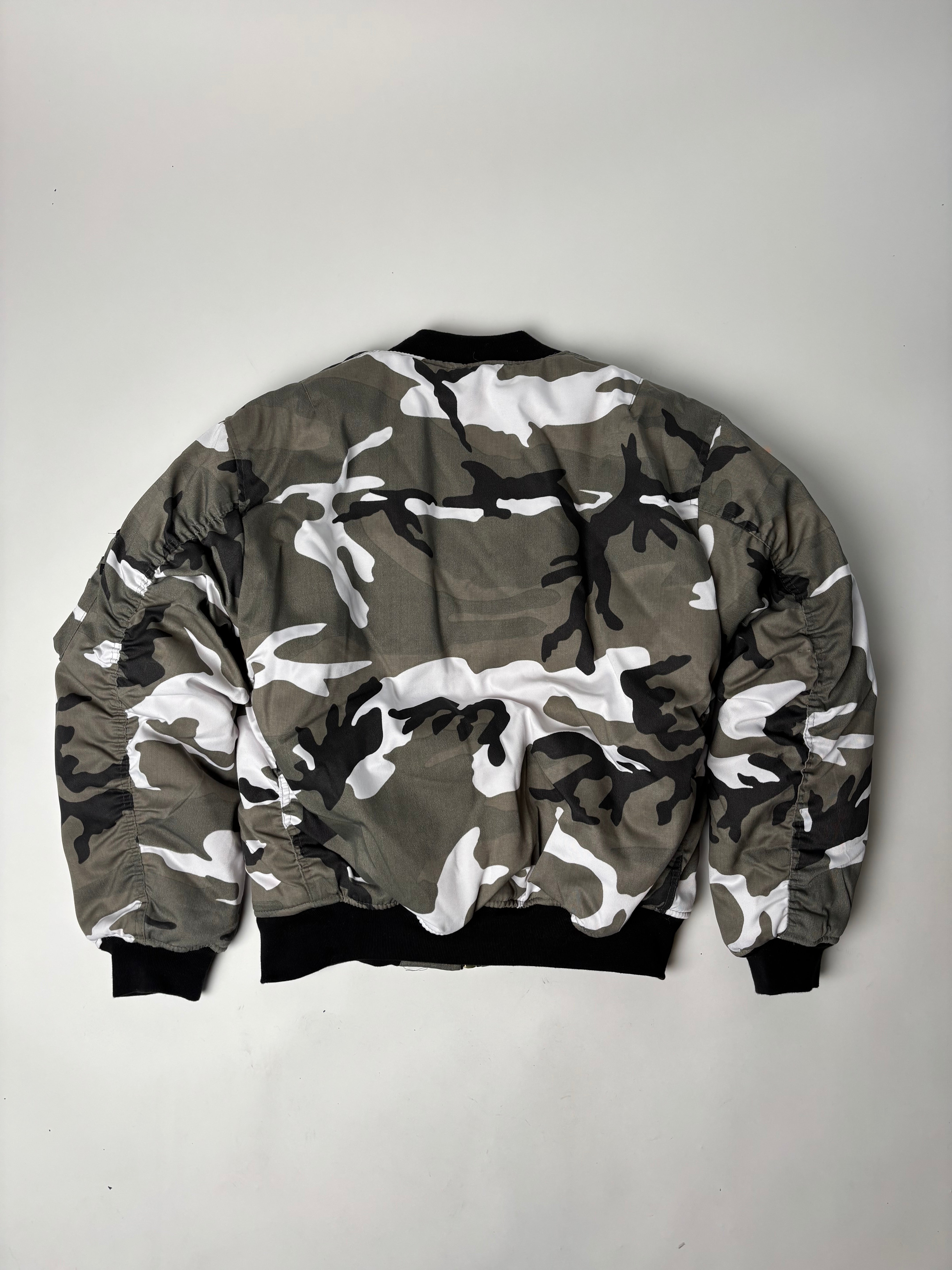 BOMBER CAMO GRÁR