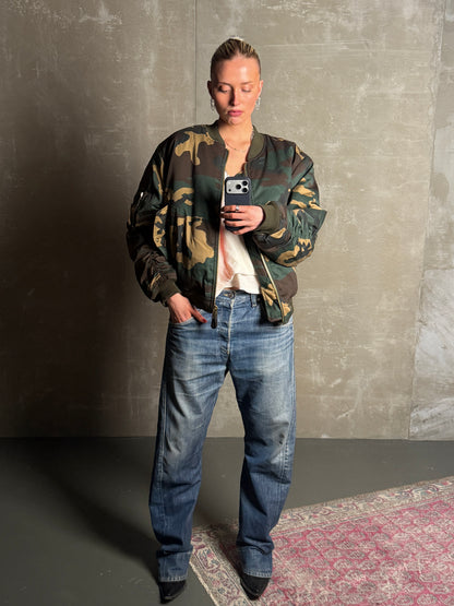 BOMBER CAMO GRÆNN