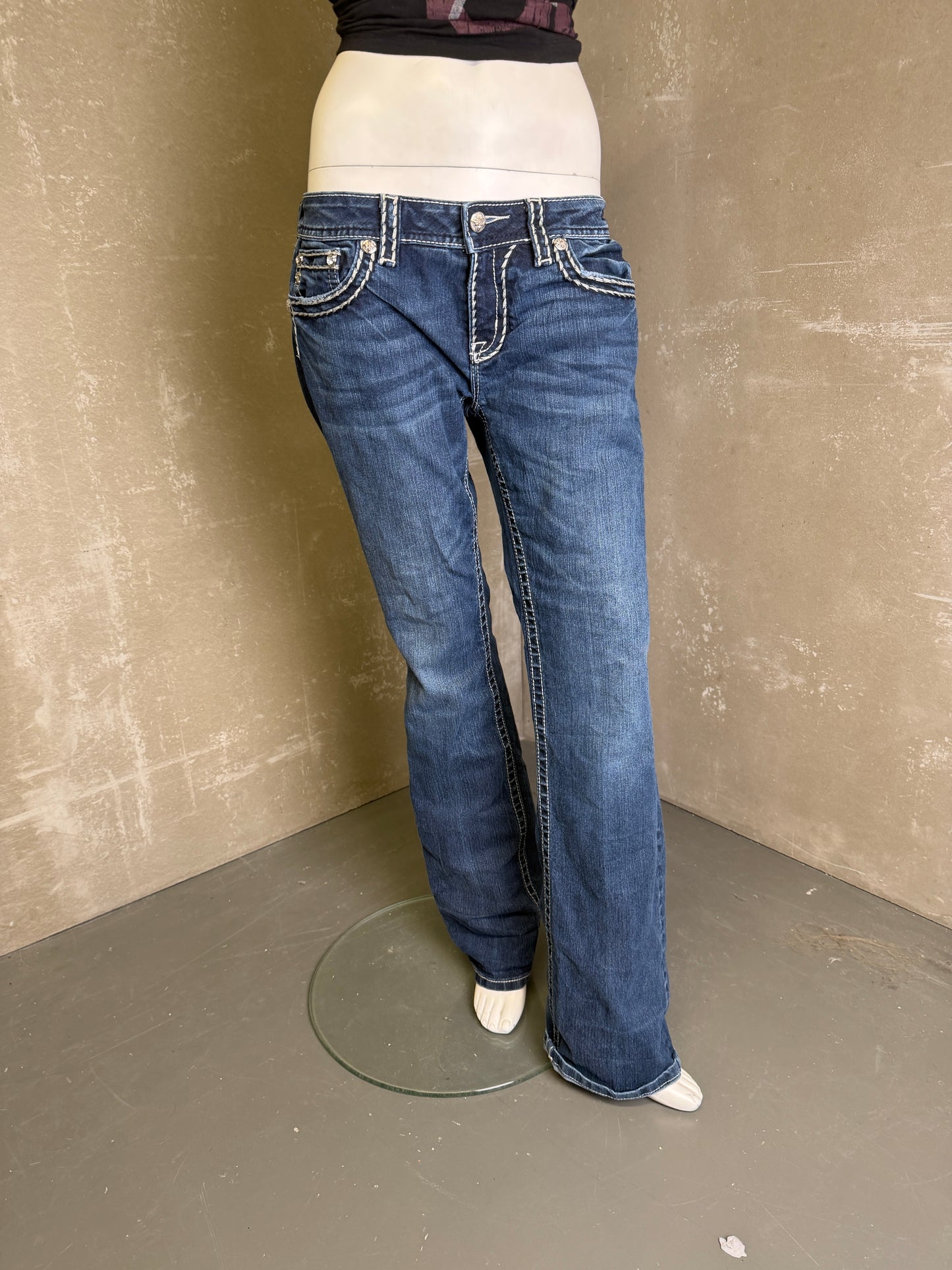 Buxur Útvíðar Miss Me