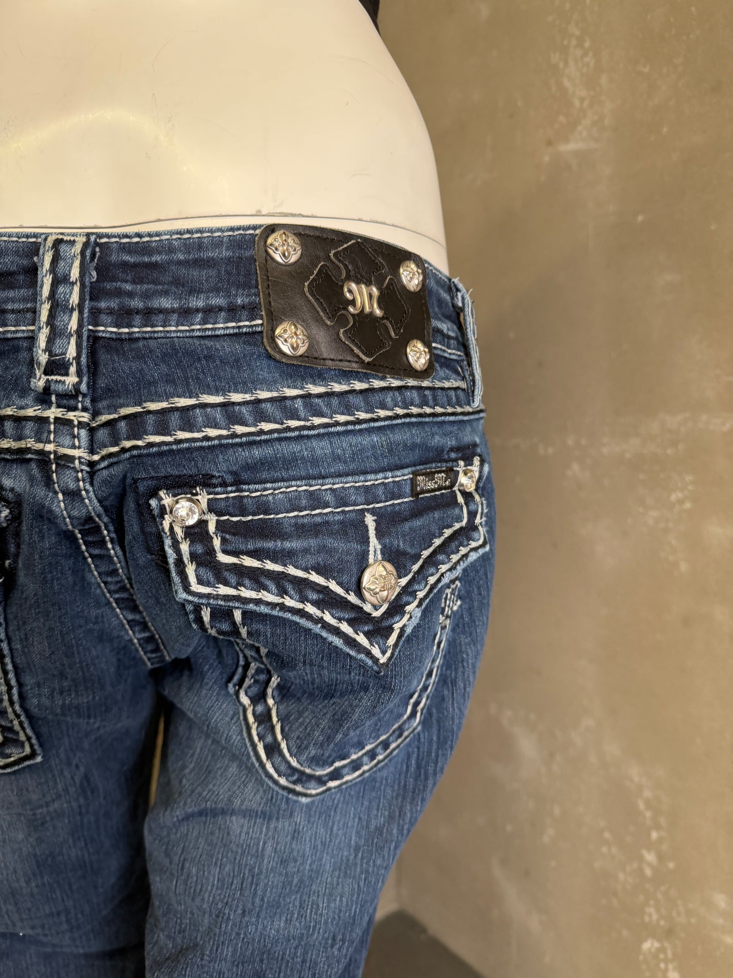 Buxur Útvíðar Miss Me