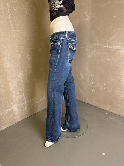 Buxur Útvíðar Miss Me