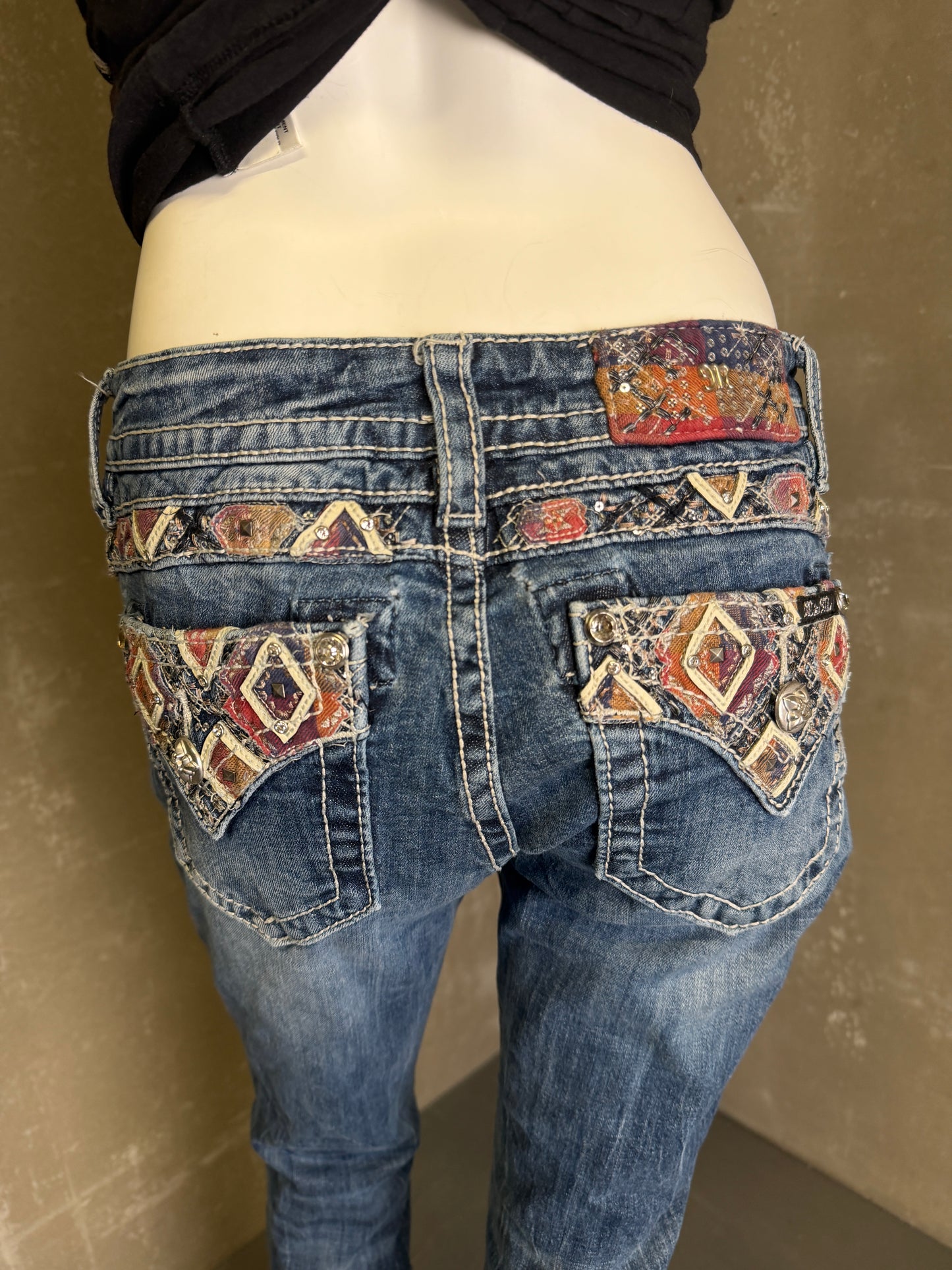 Buxur Útvíðar Miss Me