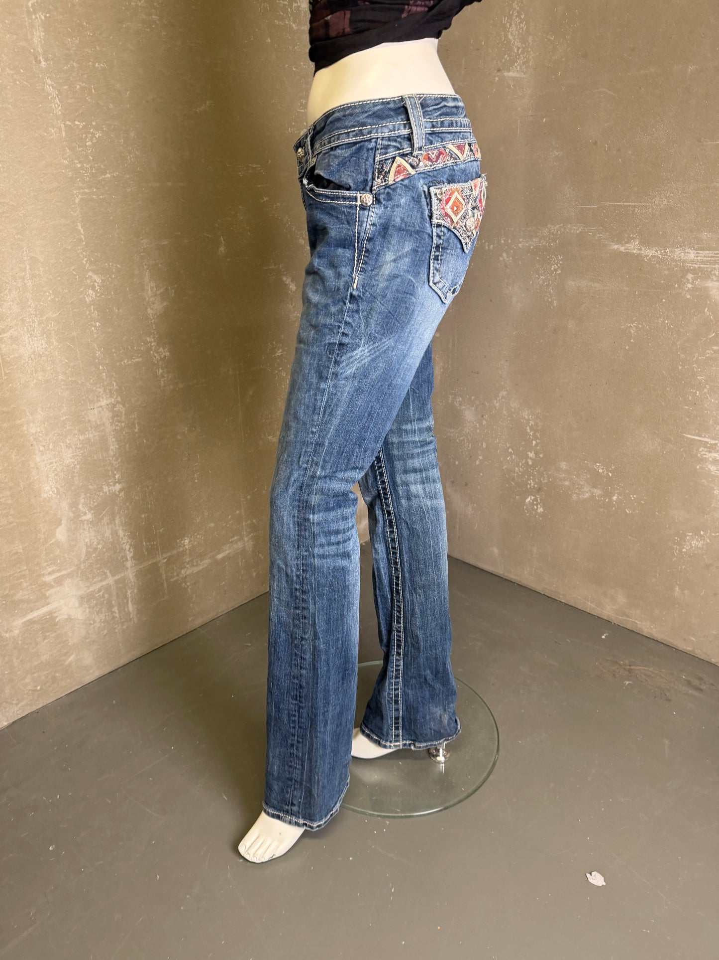 Buxur Útvíðar Miss Me