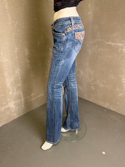 Buxur Útvíðar Miss Me