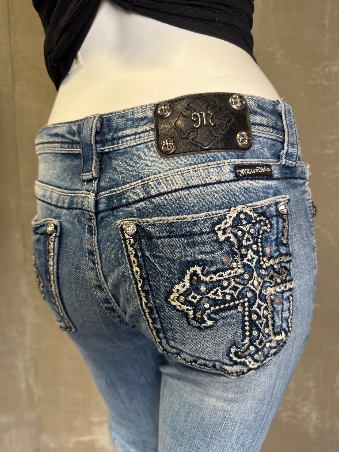 Buxur Útvíðar Miss Me