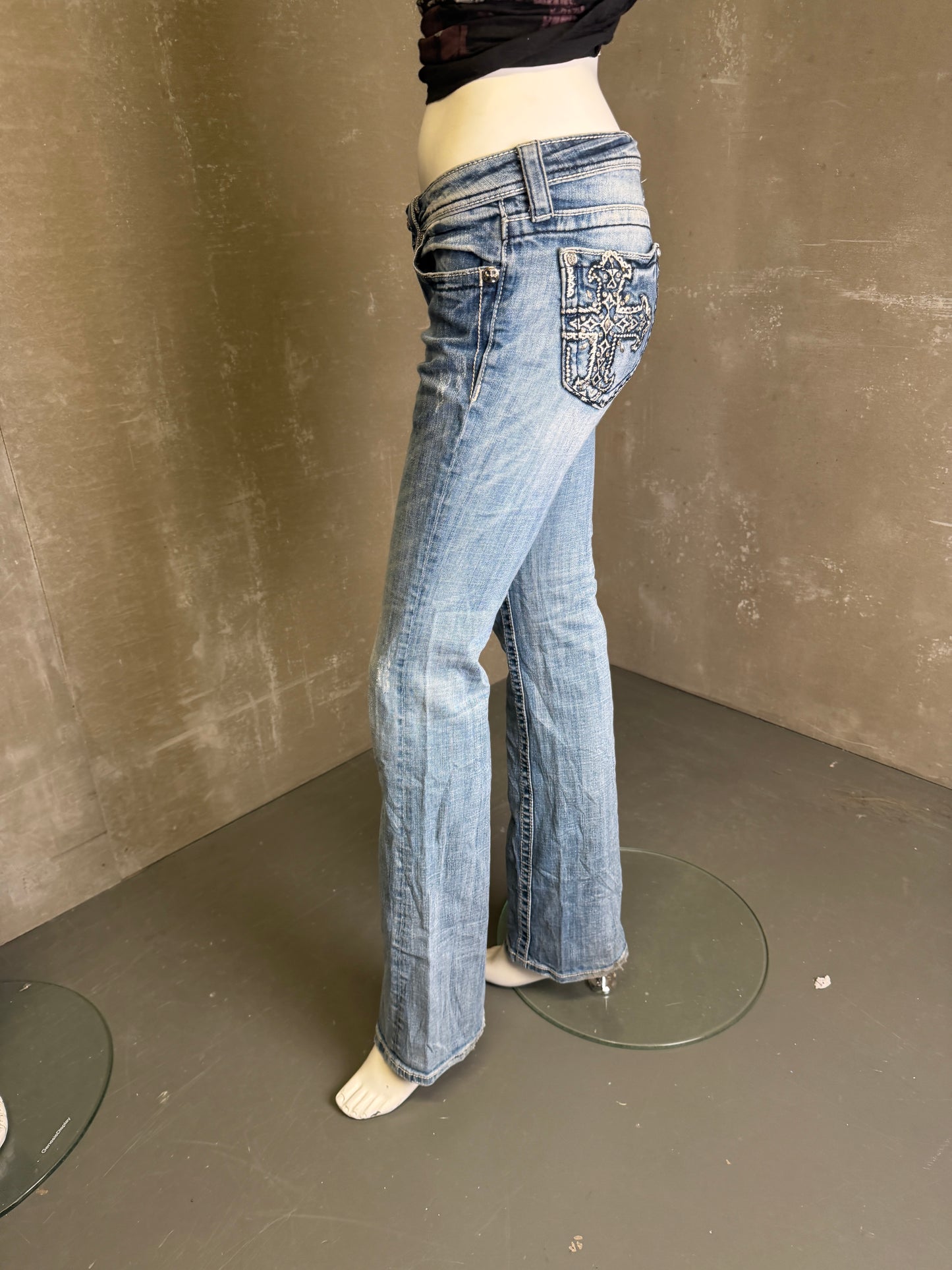 Buxur Útvíðar Miss Me