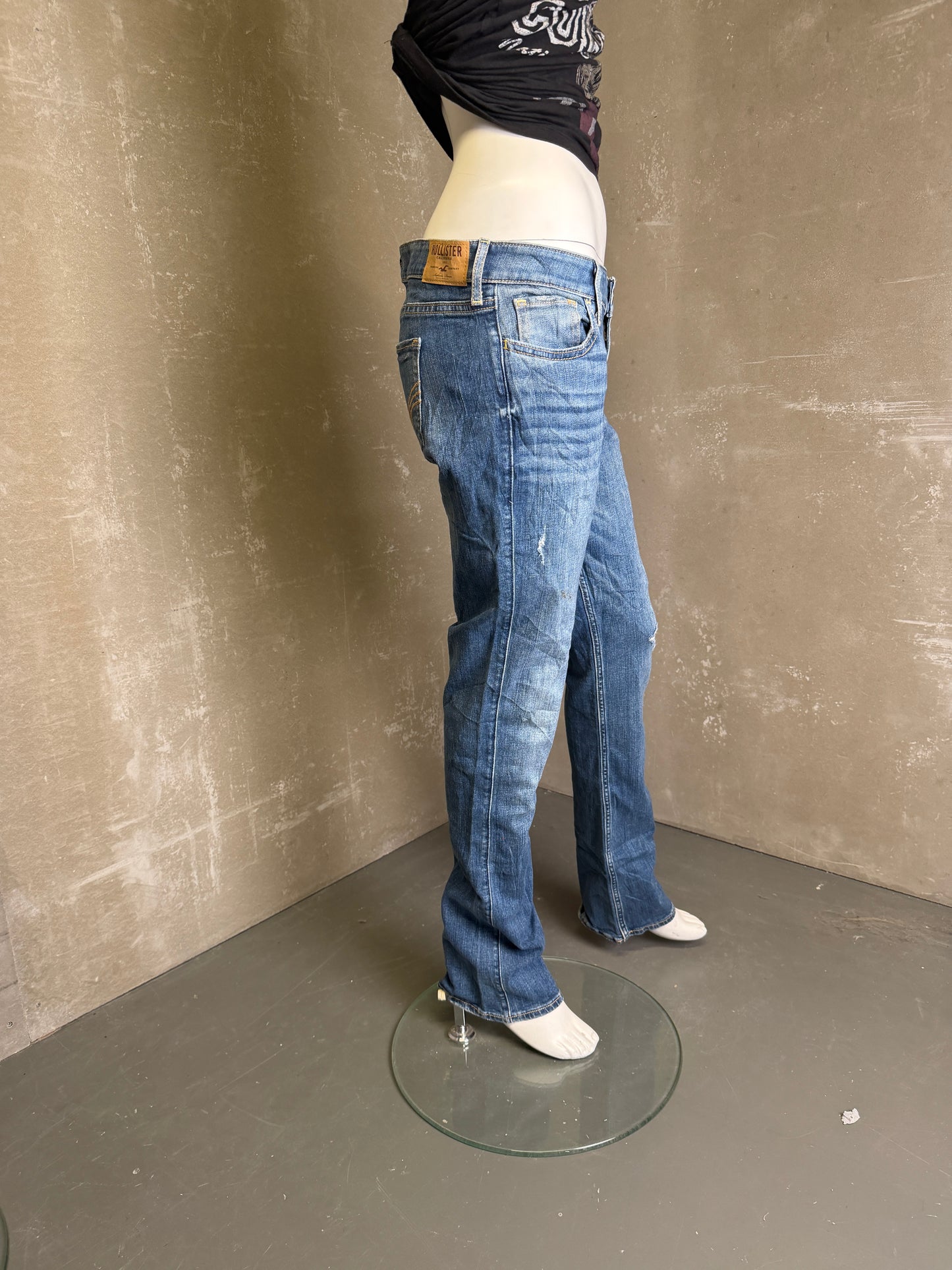 Buxur Útvíðar Hollister