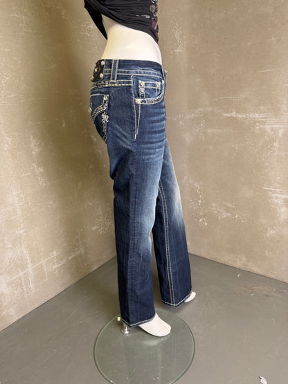 Buxur Útvíðar Miss Me