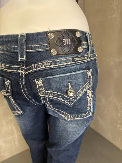 Buxur Útvíðar Miss Me