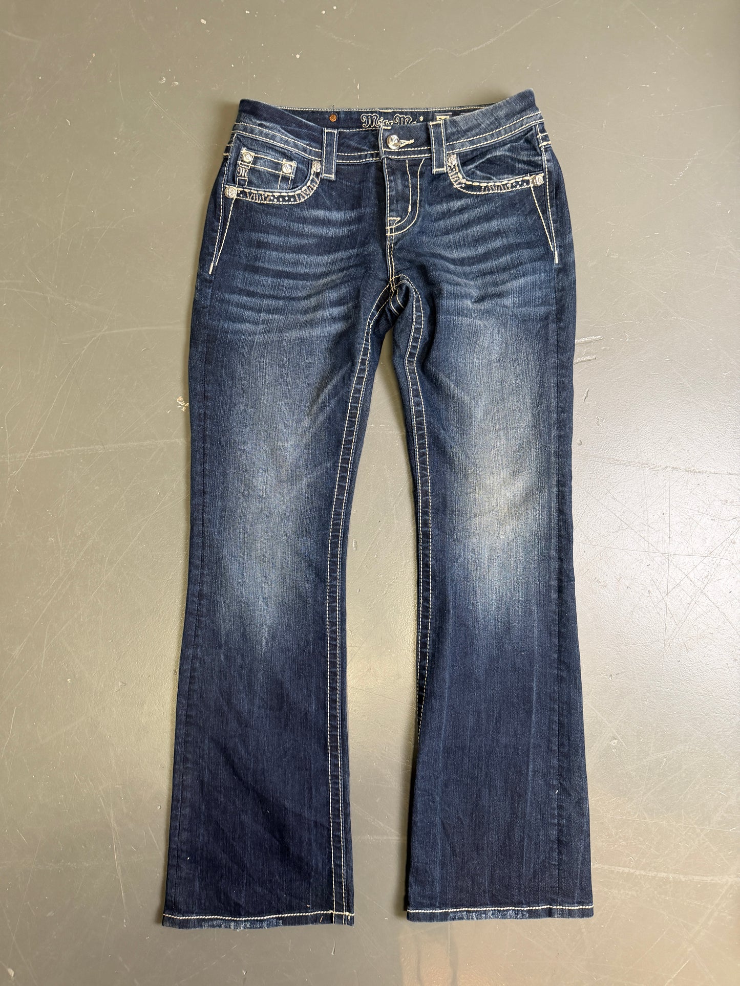 Buxur Útvíðar Miss Me