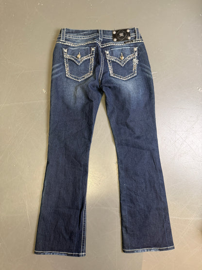 Buxur Útvíðar Miss Me