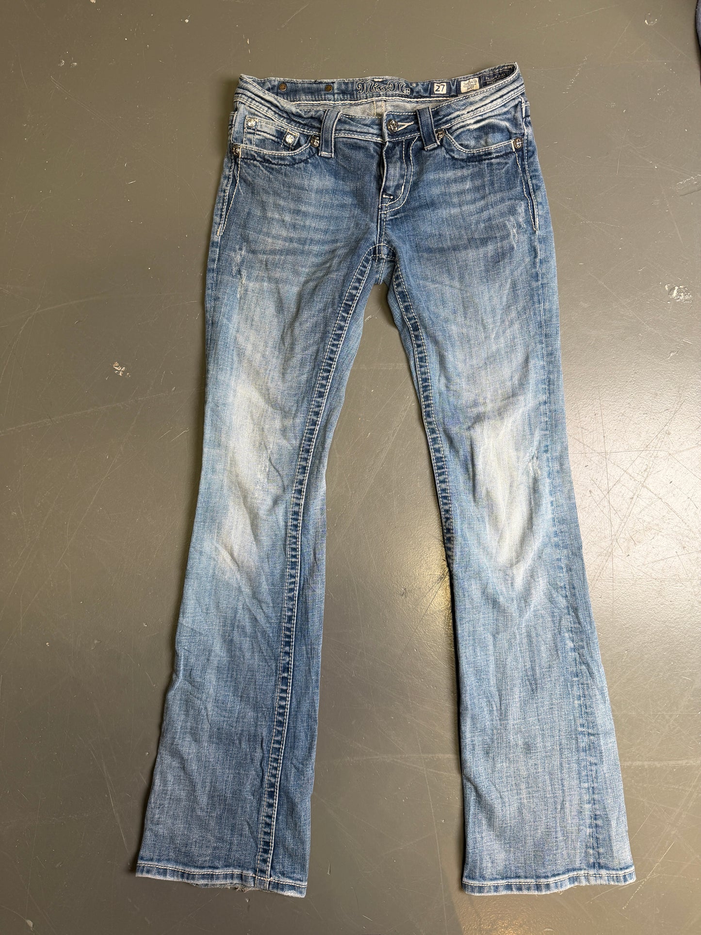 Buxur Útvíðar Miss Me