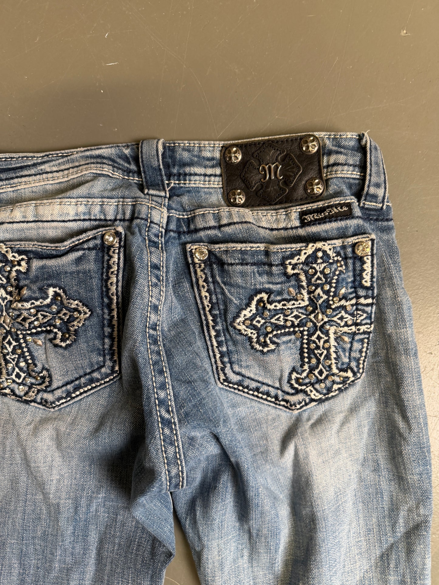 Buxur Útvíðar Miss Me