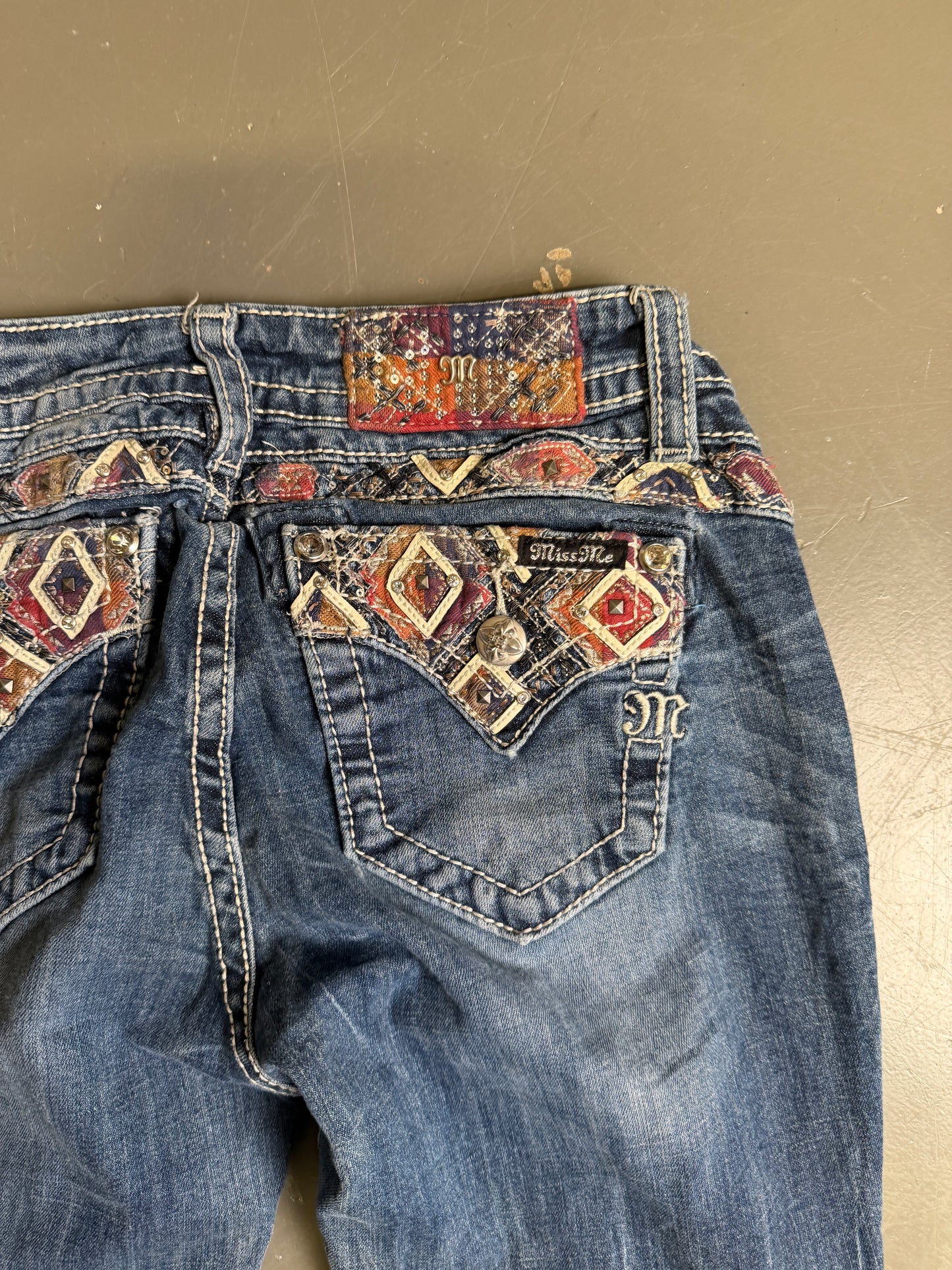 Buxur Útvíðar Miss Me