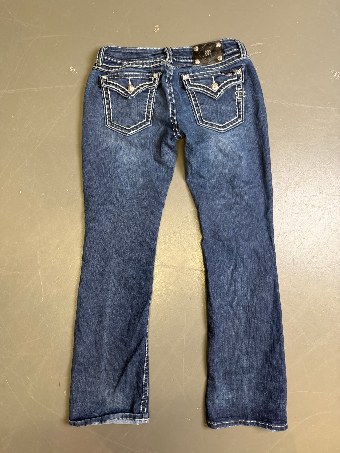 Buxur Útvíðar Miss Me