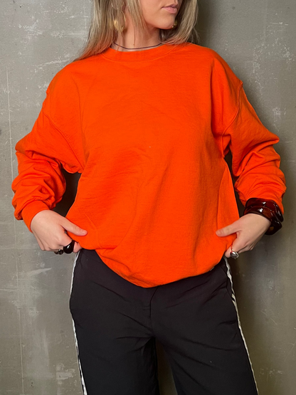 HÁSKÓLAPEYSA APPELSÍNUGUL